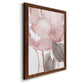 Blush Bloom II - Premium Canvas Framed in Barnwood - Ready to Hang