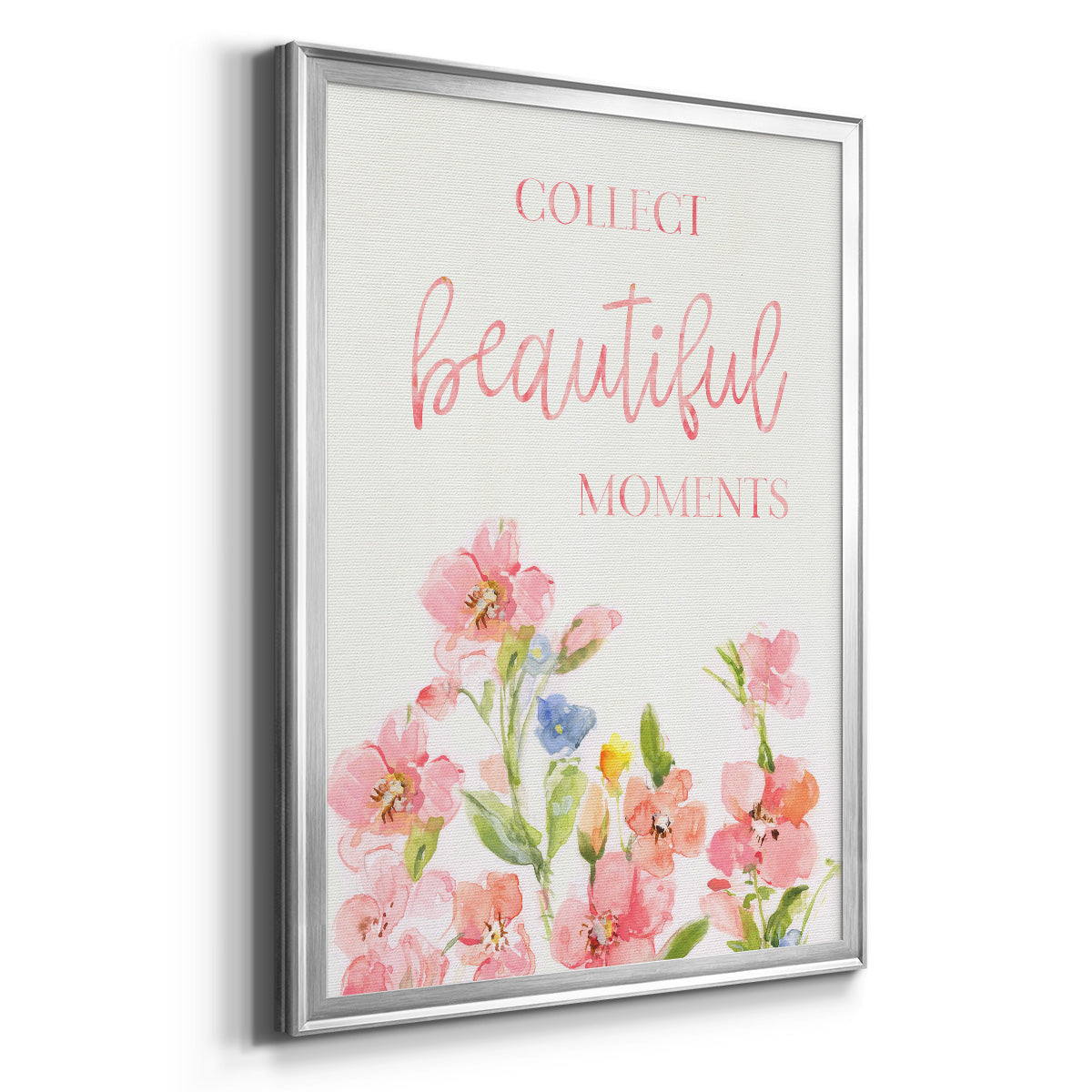 Beautiful Moments - Modern Framed Canvas Print