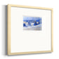 Snow Barn vI Premium Framed Print Double Matboard