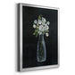 Sophisticated Farm Floral II - Modern Framed Canvas Print