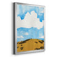 Summer Knoll II - Modern Framed Canvas Print