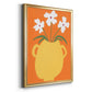 Modern Blooms II - Modern Framed Canvas Print