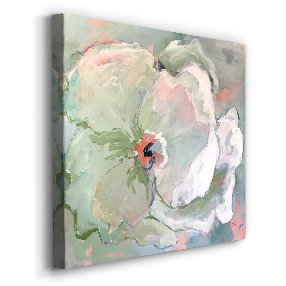 Contemporary Floral II - Canvas Art Print