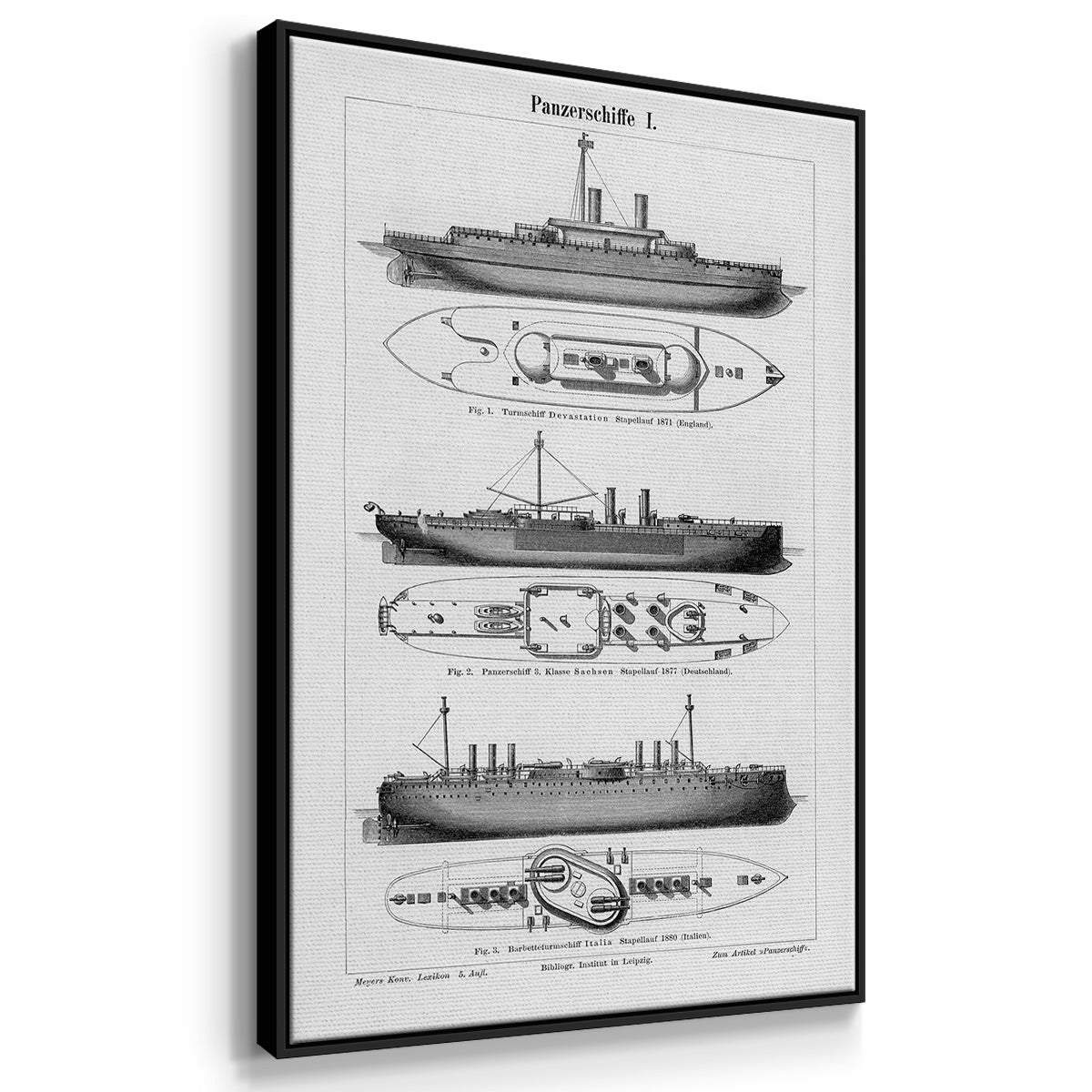 Industrial Flight - Floater Framed Canvas Set