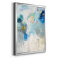 Celeste Motion I - Modern Framed Canvas Print