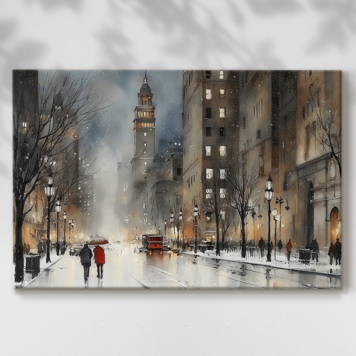 Eve of Honeyed Morning - Canvas Art Print