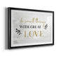 Small Things Gold Premium Framed Print - Ready to Hang