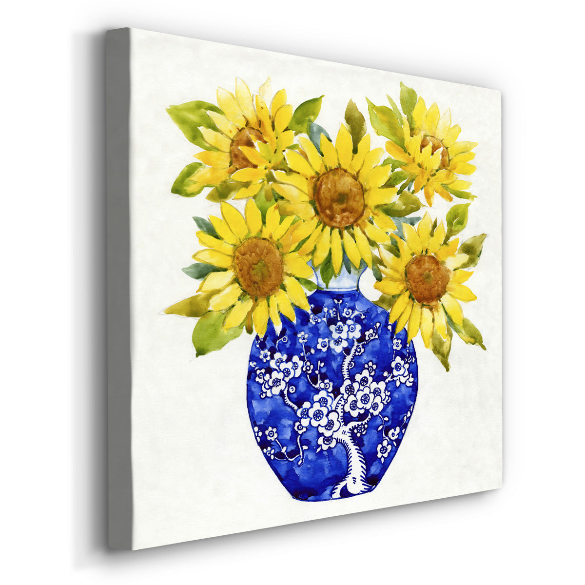 Sun Flower Still Life I - Canvas Art Print