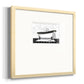 Modern Bath II Premium Framed Print Double Matboard