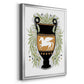 Greek Vases III - Modern Framed Canvas Print