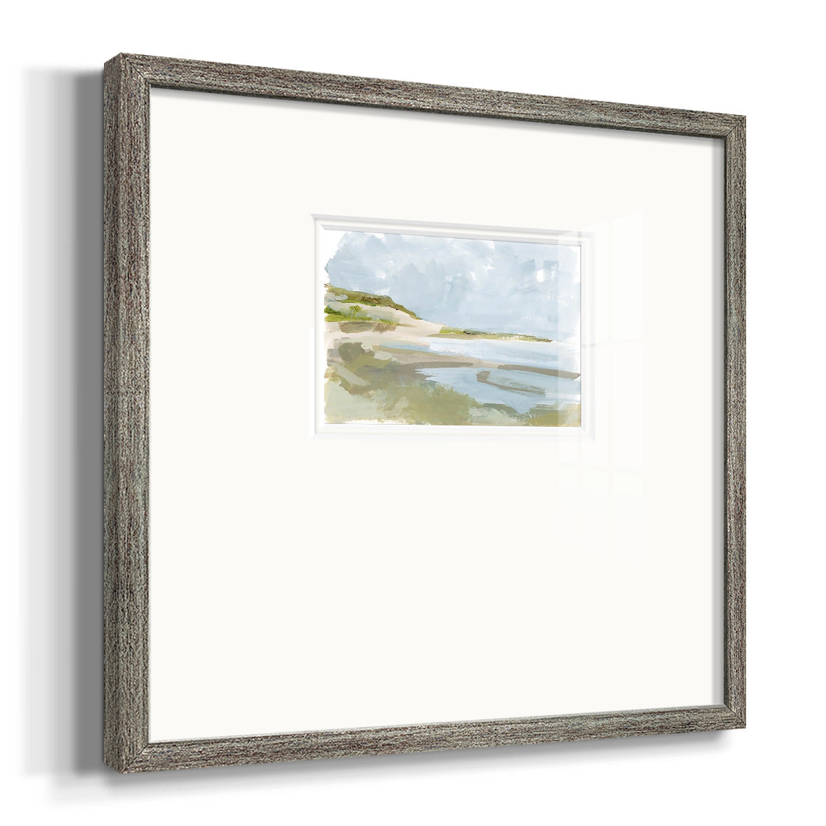 Sea Cove Impression II Premium Framed Print Double Matboard