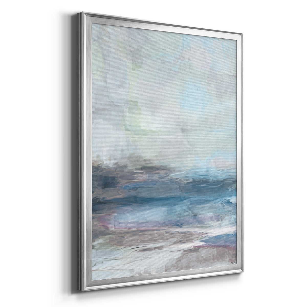 Valle Azzurra - Modern Framed Canvas Print