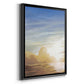 Luminous Waters I - Modern Framed Canvas Print