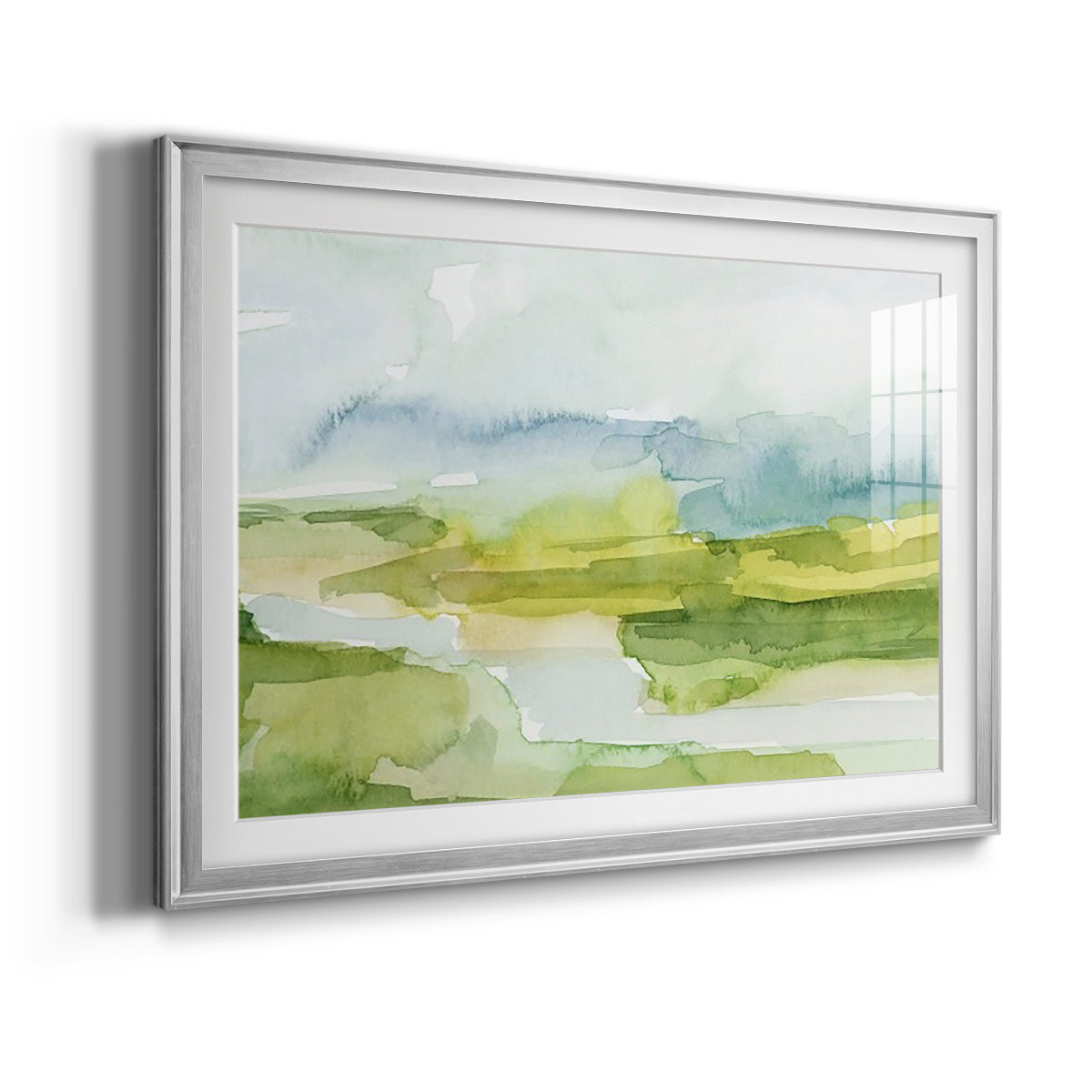 Watery Lowlands I Premium Framed Print - Ready to Hang