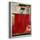 Lucky No. 7 - Modern Framed Canvas Print