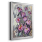 Zinnia II - Modern Framed Canvas Print