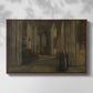 Interior of a Church, 1871 - Floater Framed Canvas Print