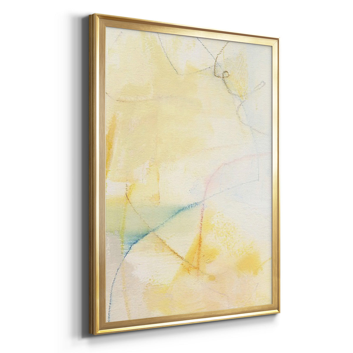 Barxan IV - Modern Framed Canvas Print