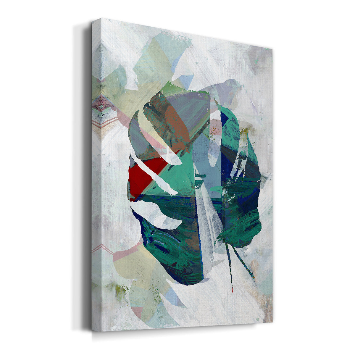 Monstera V Premium Gallery Wrapped Canvas - Ready to Hang