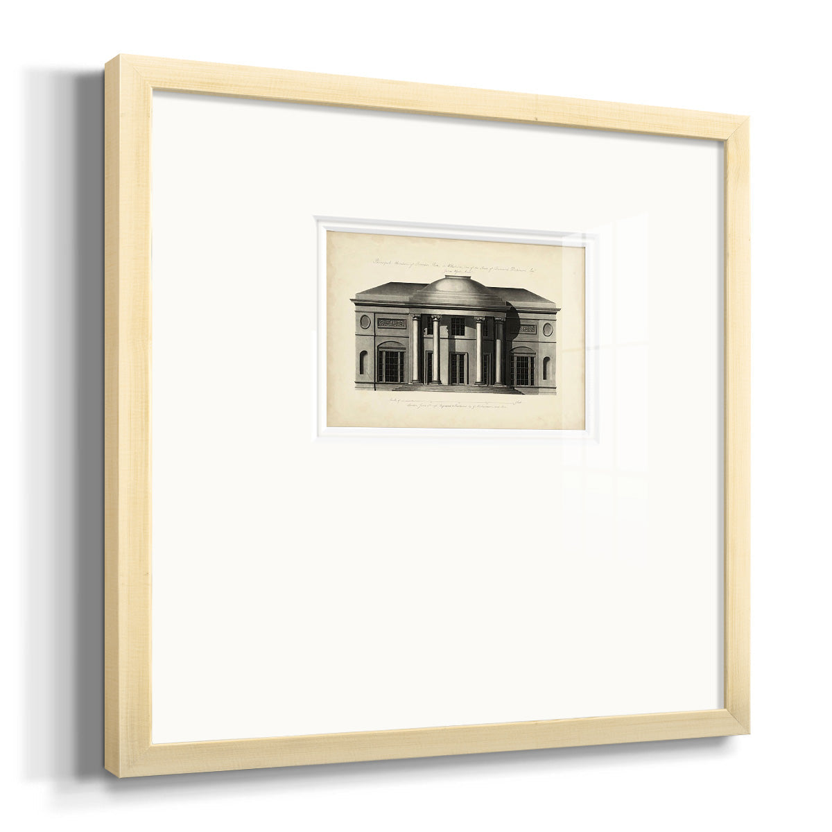 Richardson Architecture III Premium Framed Print Double Matboard