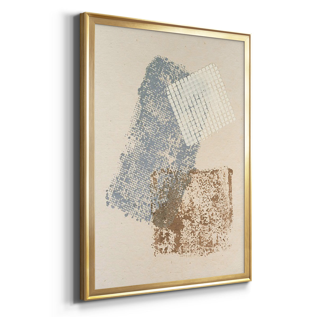 Embellished Scrim I - Modern Framed Canvas Print