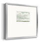 Gray Stone Sky III Premium Framed Print Double Matboard