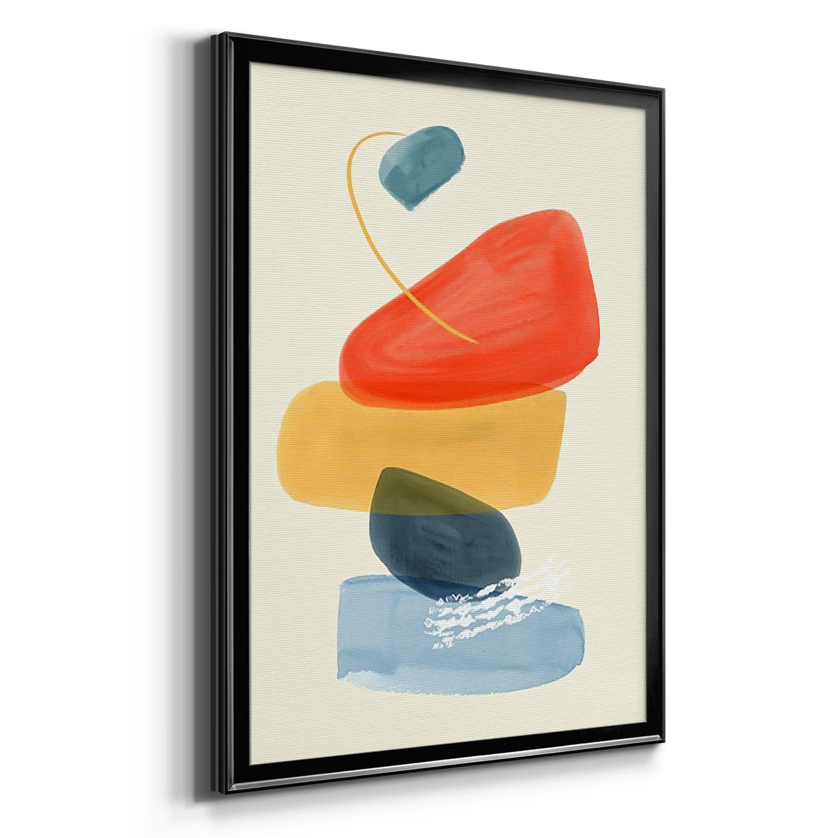 Bright Color Bundle II - Modern Framed Canvas Print