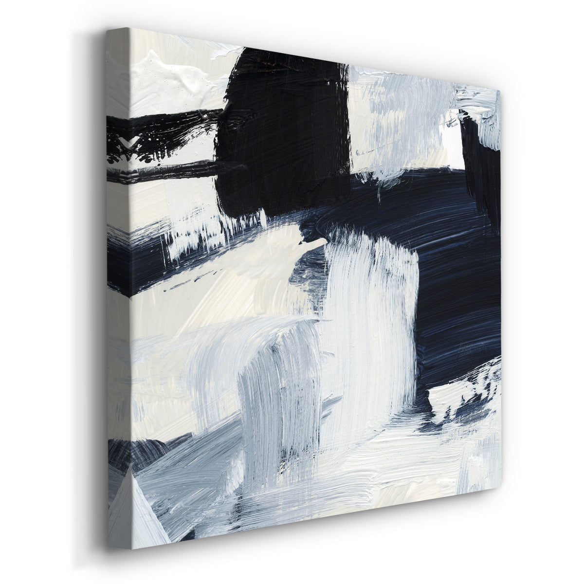 Expressive Monochrome II - Canvas Art Print