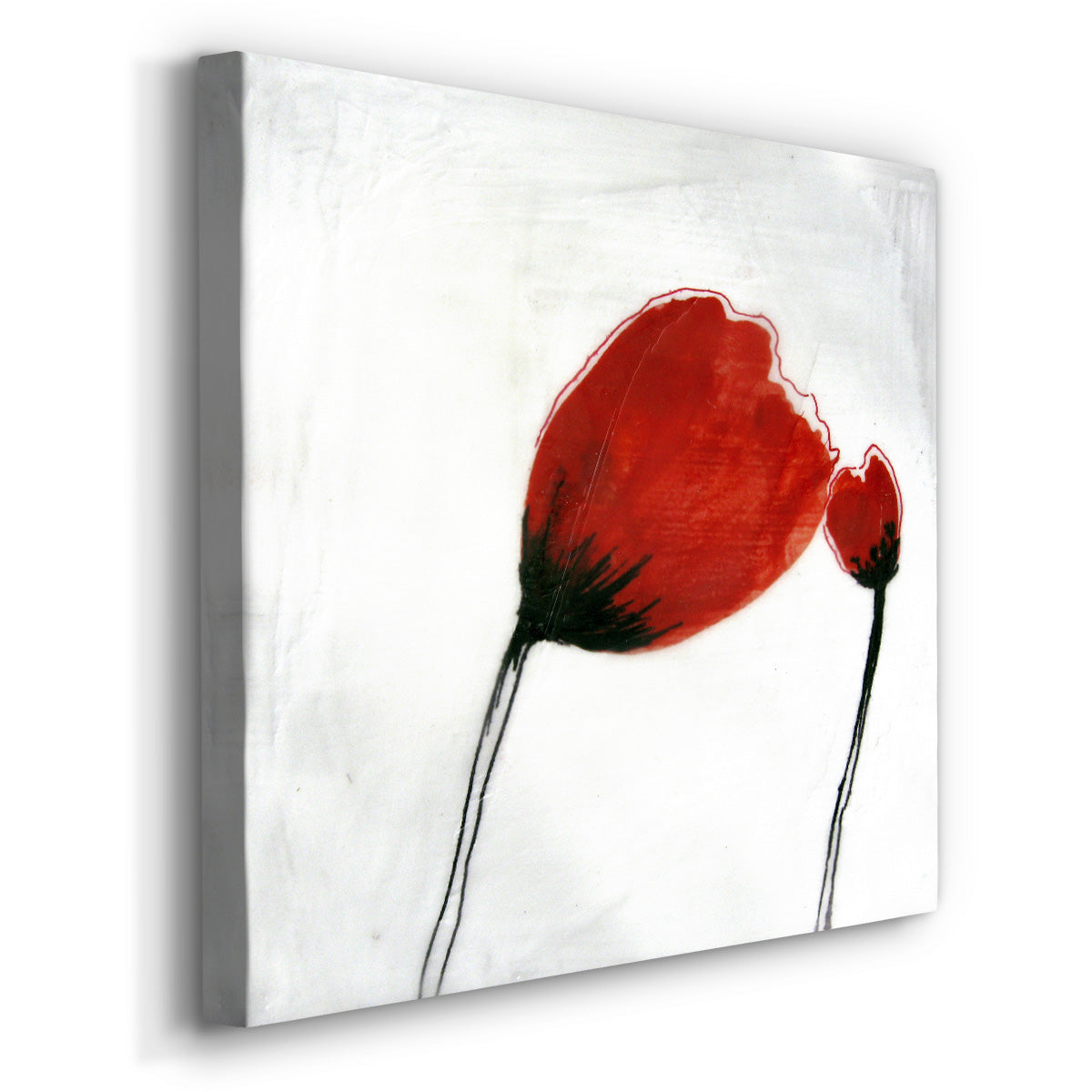 Red Drops IV - Canvas Art Print