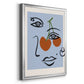 Cherry Baby II - Modern Framed Canvas Print