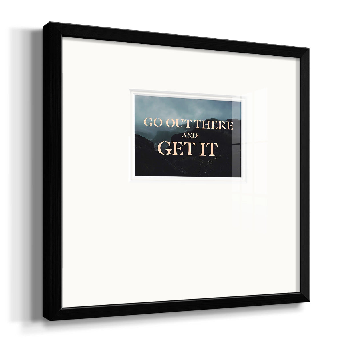 BroInspo V Premium Framed Print Double Matboard