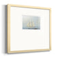 Foggy Sail II Premium Framed Print Double Matboard