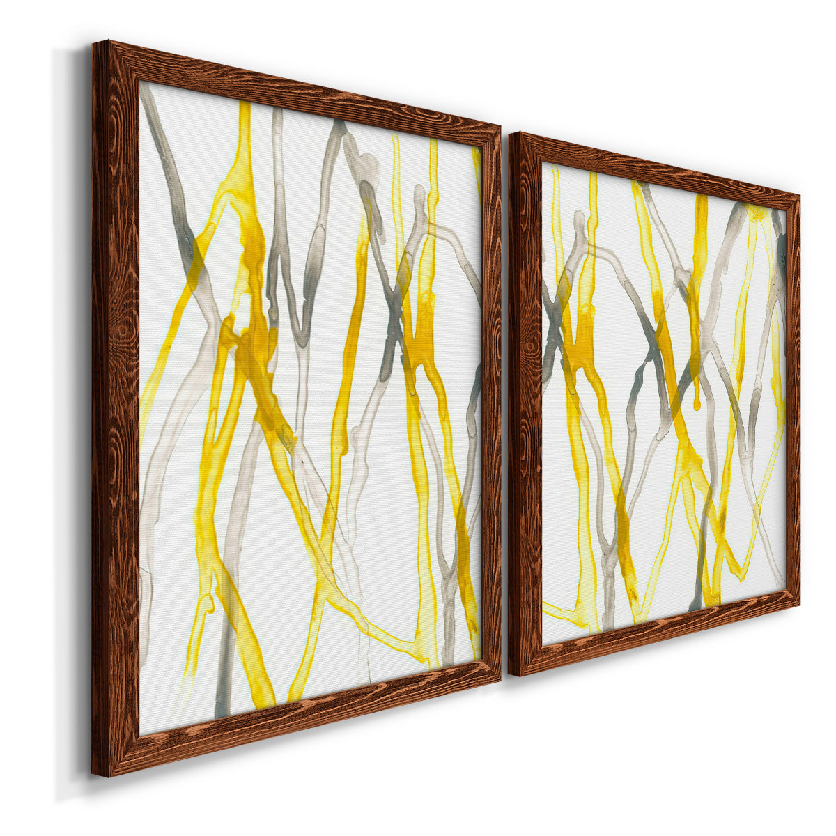 Runnel XIX - Premium Framed Canvas 2 Piece Set - Ready to Hang