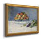 Still Life with Peaches and Grapes Premium Framed Canvas- Ready to Hang