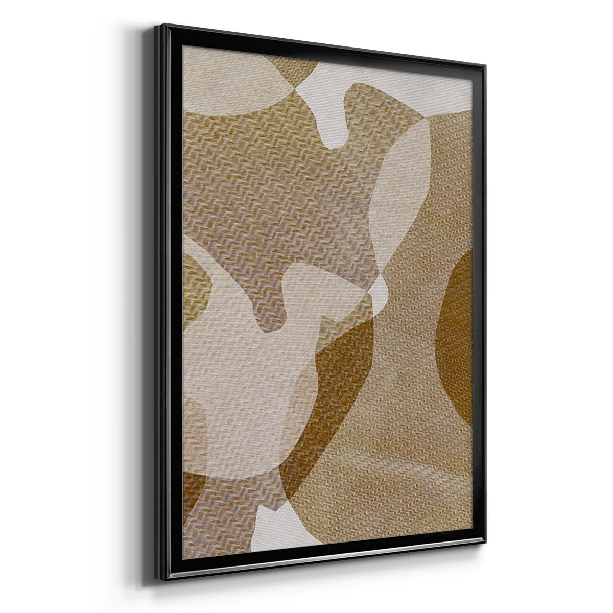 Texture Desert II - Modern Framed Canvas Print