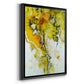 Golden Foliage II - Modern Framed Canvas Print