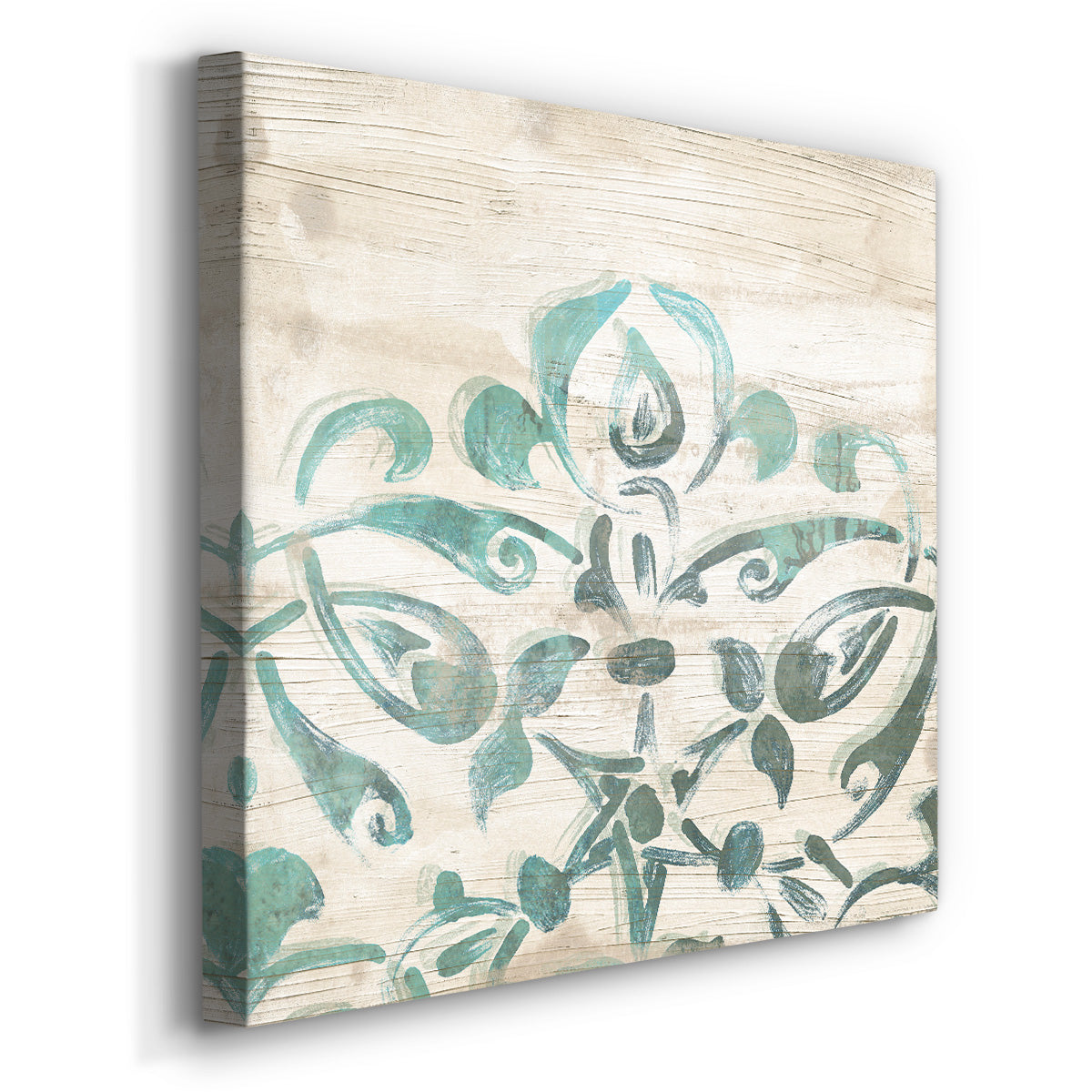 Serene Cerulean II-Premium Gallery Wrapped Canvas - Ready to Hang