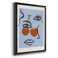 Cherry Baby I - Modern Framed Canvas Print