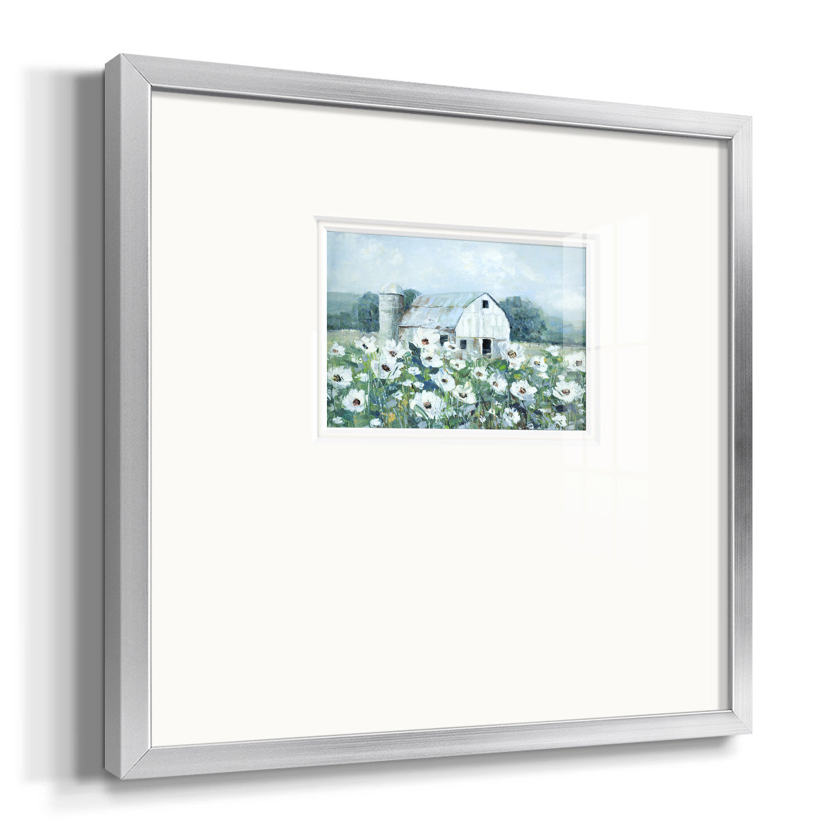 Dream Fields Premium Framed Print Double Matboard