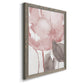 Blush Bloom II - Premium Canvas Framed in Barnwood - Ready to Hang