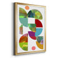 Dorset Shapes I - Modern Framed Canvas Print