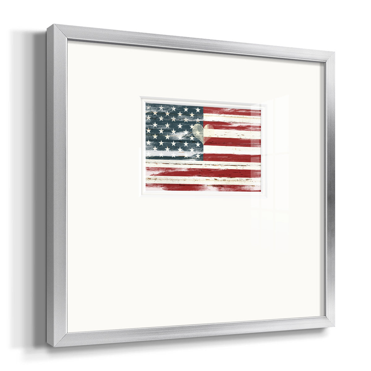 Heart of America Premium Framed Print Double Matboard