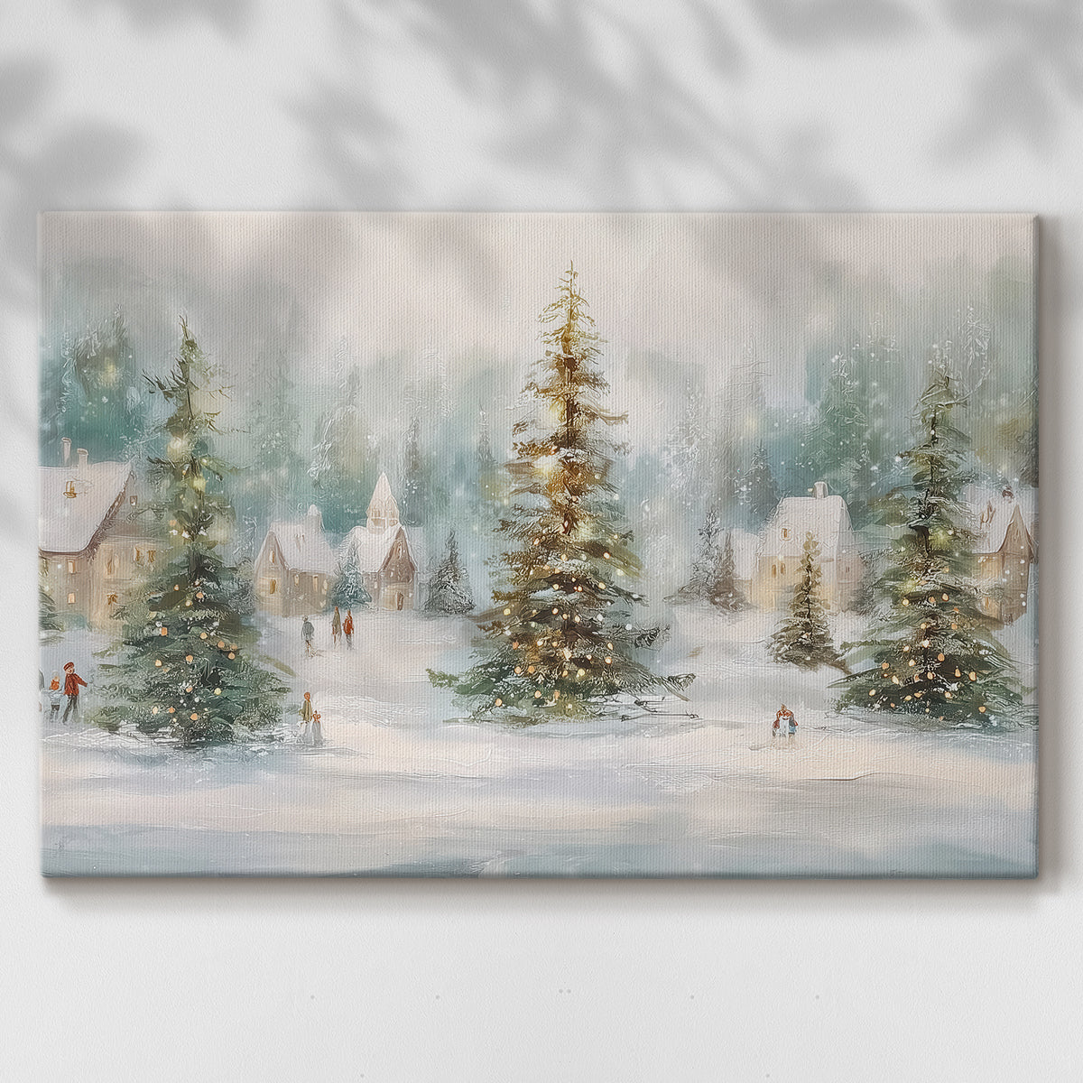 Snowwhite Whisper of Star - Canvas Art Print