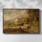 An Overshot Mill, c. 1802-1807 - Floater Framed Canvas Print