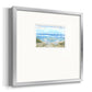 Seaside Escape Premium Framed Print Double Matboard