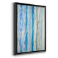 Swimming Ashore - Modern Framed Canvas Print