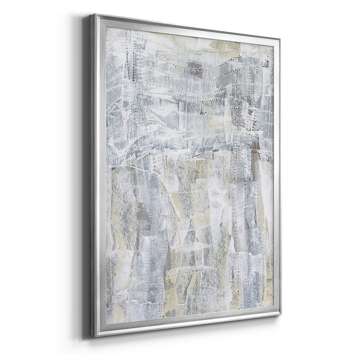 Ghost Town I - Modern Framed Canvas Print