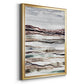 Muted Earth Layers I - Modern Framed Canvas Print