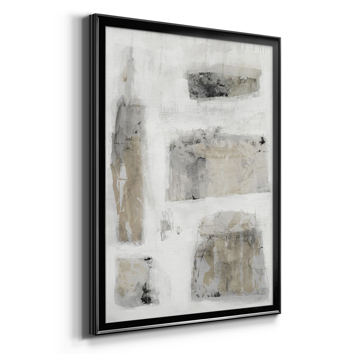 A Simple Love II - Modern Framed Canvas Print