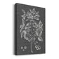 Graphic Foliage VI Premium Gallery Wrapped Canvas - Ready to Hang